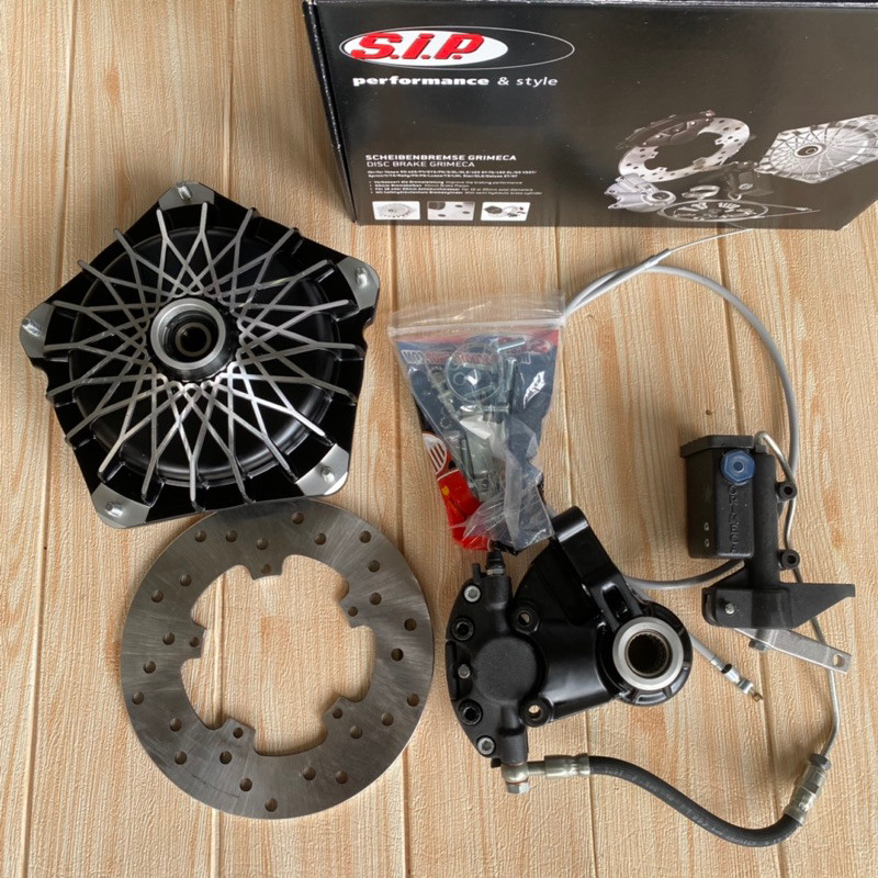 Discbrake Cakram set GRIMECA ORIGINAL vespa new px excel pxe spartan