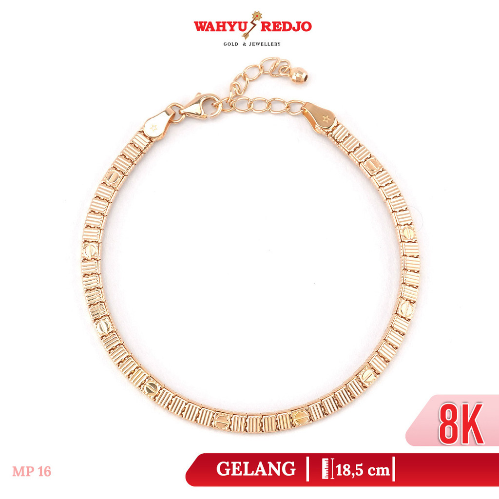 Gelang Emas CTR Rantai 8K UBS Wahyu Redjo Pameran