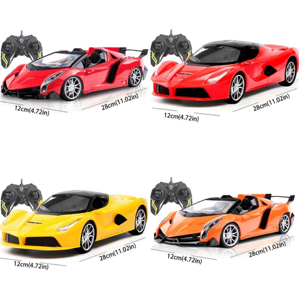 Steering Wheel Remote Drift RC Car USB Charge FourWay Drift Remote Control Car Electronic Vehicle LE