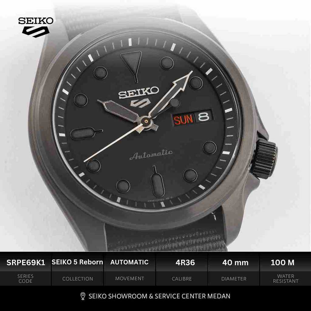 Seiko Showroom Medan - Seiko 5 Sports Reborn SRPE69K1