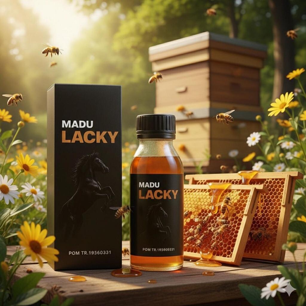 Madu Lacky Madu Penambah Energi Stamina Badan Pria Kuat Tahan Lama
