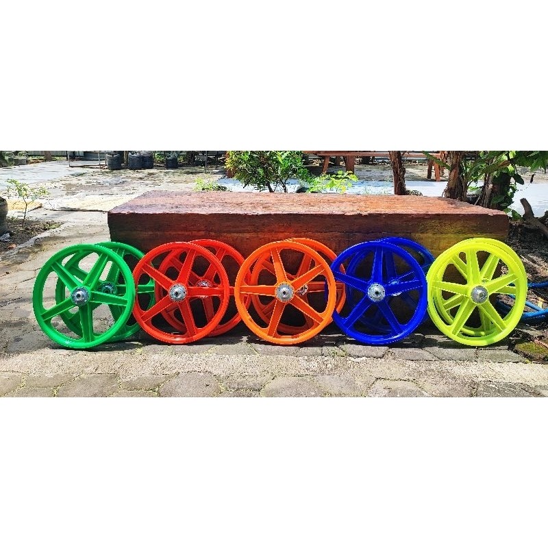 new - Velg/pelek/veleg sepeda racing ukuran 20(bmx,mini,lipat dll)bisa pasang diskbrake, plastik sep