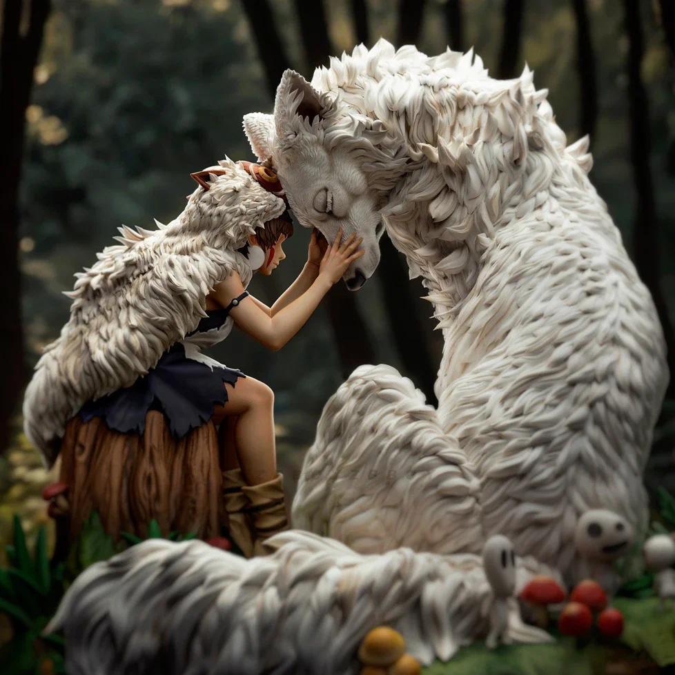 Overall heights 50mm 70mm 90mm Resin model kits figure beauty colorless and self-assembled 3D Printi