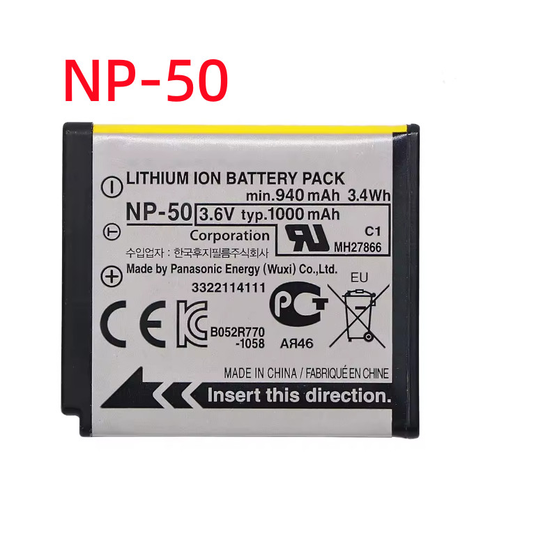 High-performance NP-50 NP 50 Camera Battery or Charger For Fujifilm FinePix F70EXR F75EXR F80EXR F85