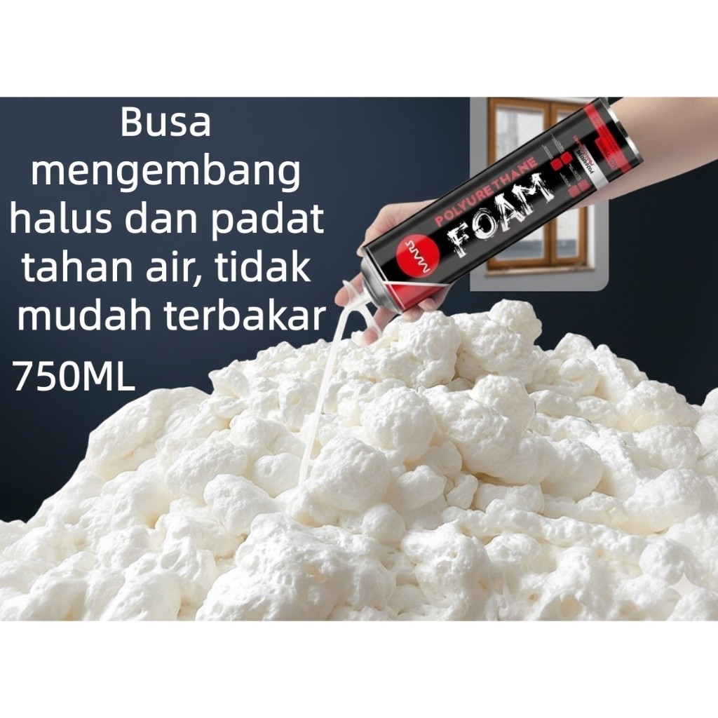 750ML sealant spray sealant pu foam spray sealant polyurethane busa foam expanding foam foam cair