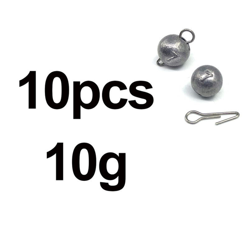 OBSESSION A020 3g-21g Fishing Cheburashka Sinker Fishing Accesories Jig Round Head Bullet Weight Sof