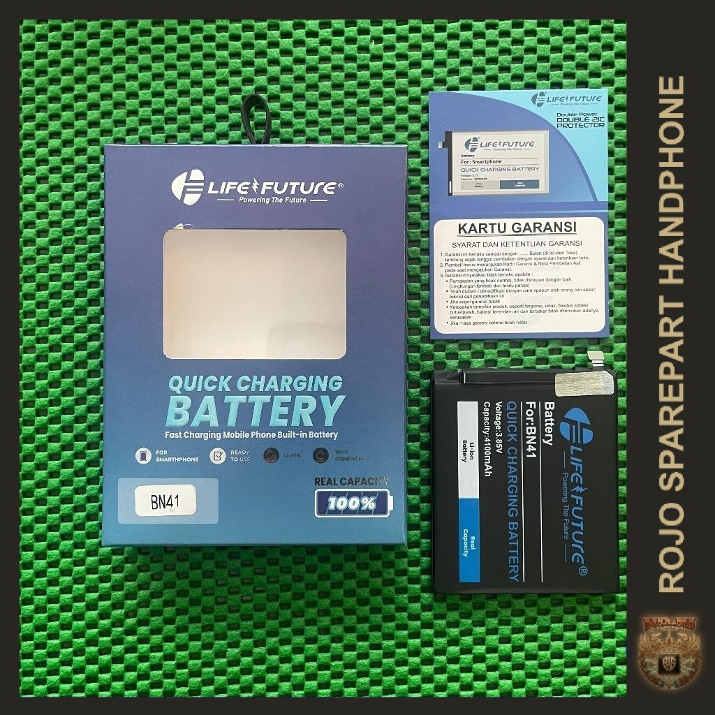 BATTERY BN41 REDMI NOTE 4 DOUBLE POWER - LF (LIFE FUTURE)