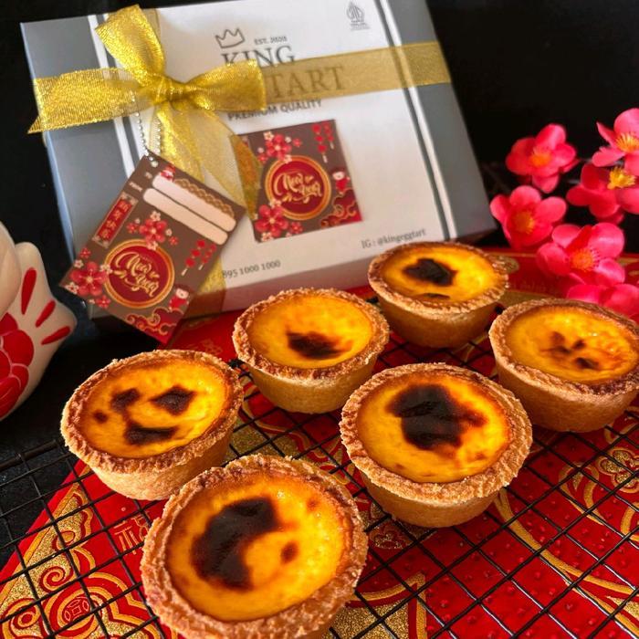 egg tart imlek hampers original Chinese new year - hampers 6 original Terlaris