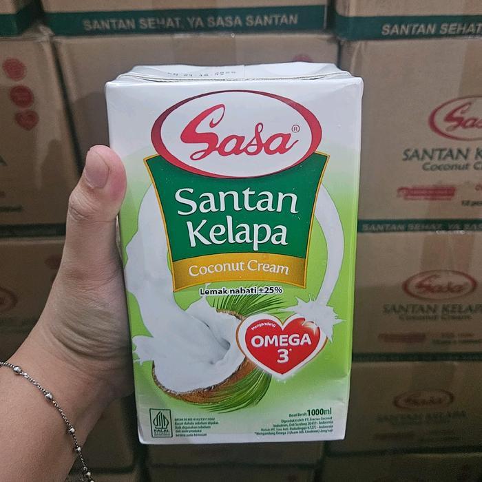 [cemil food] SASA SANTAN KELAPA CAIR 1 LITER