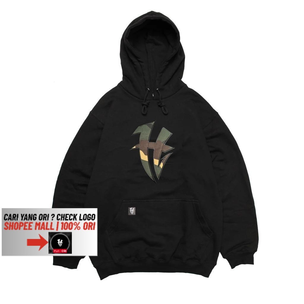 Huskey Clothing - huskey hoodie Logo Army | jaket pria | jaket hoodie