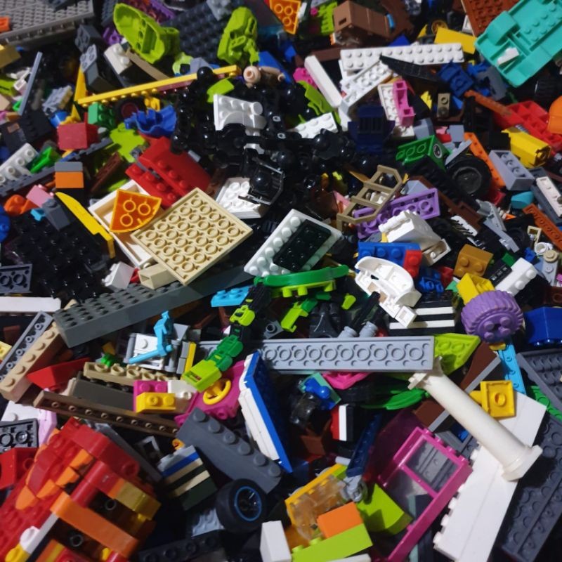 (citra0444) Lego Curah 1kg Original Isi Campur