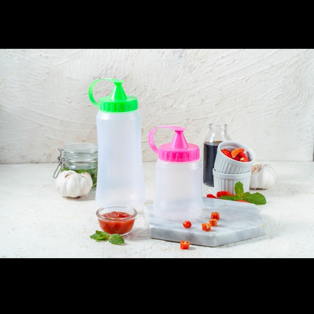 Botol Kecap Saos / Botol Kecap Plastik Sunrise