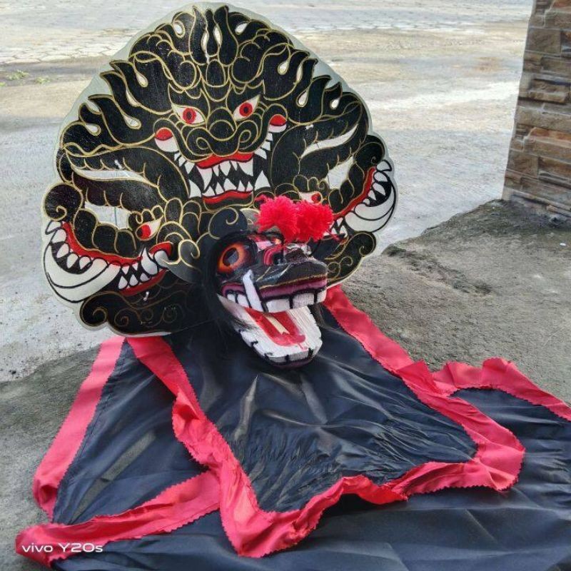 Mainan anak/Barongan caplok/Barongan kayu/Barongan spon/Barongan devil anak/Barongan spon devil/Baro