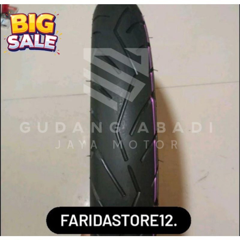 Ban depan motor Vixion Byson Crf supermoto DLL ukuran 90/80-17 ban tubeless merk IRC ban standar mot