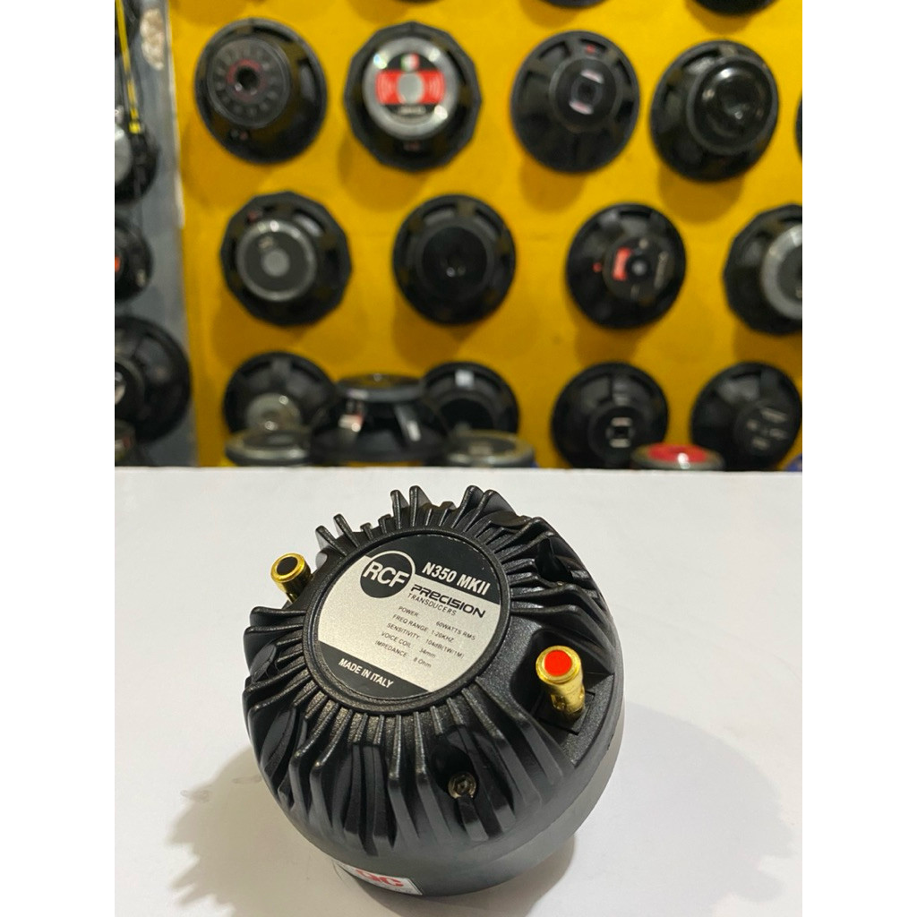 DRIVER TWEETER RCF N350 MKll Ori GRADE A+ || RCF N350 MKII TWEETER MADE IN ITALY