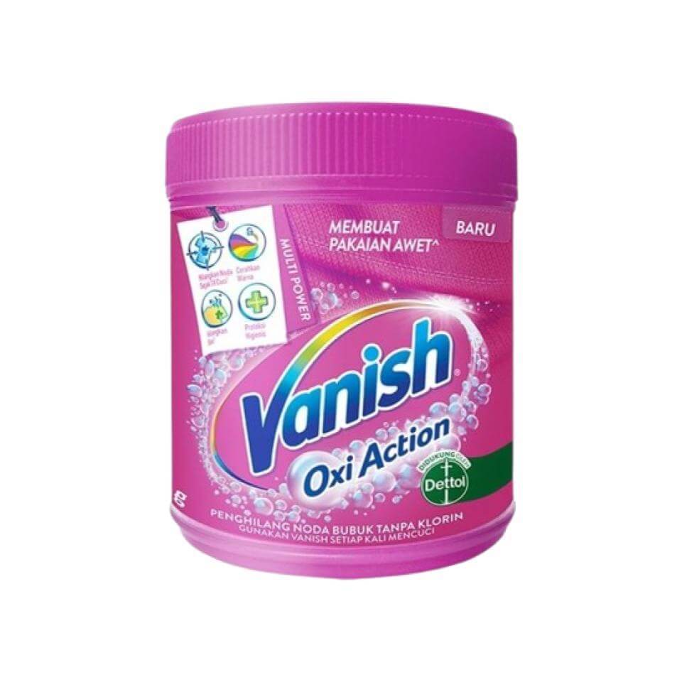 Vanish Pemutih Pakaian Bubuk Pink 400 gr