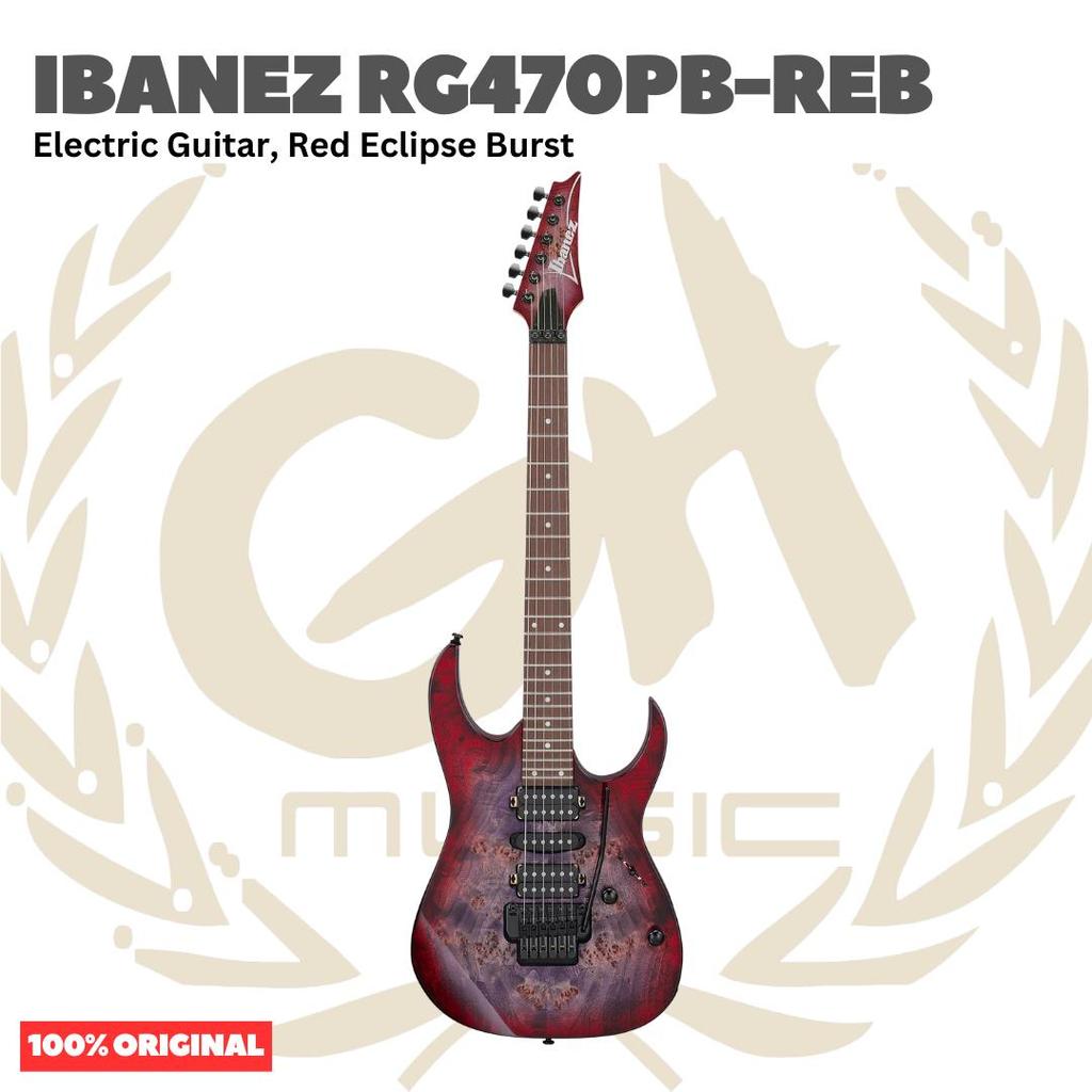 Ibanez RG470PB-REB Electric Guitar - Gitar Listrik Elektrik Original Asli