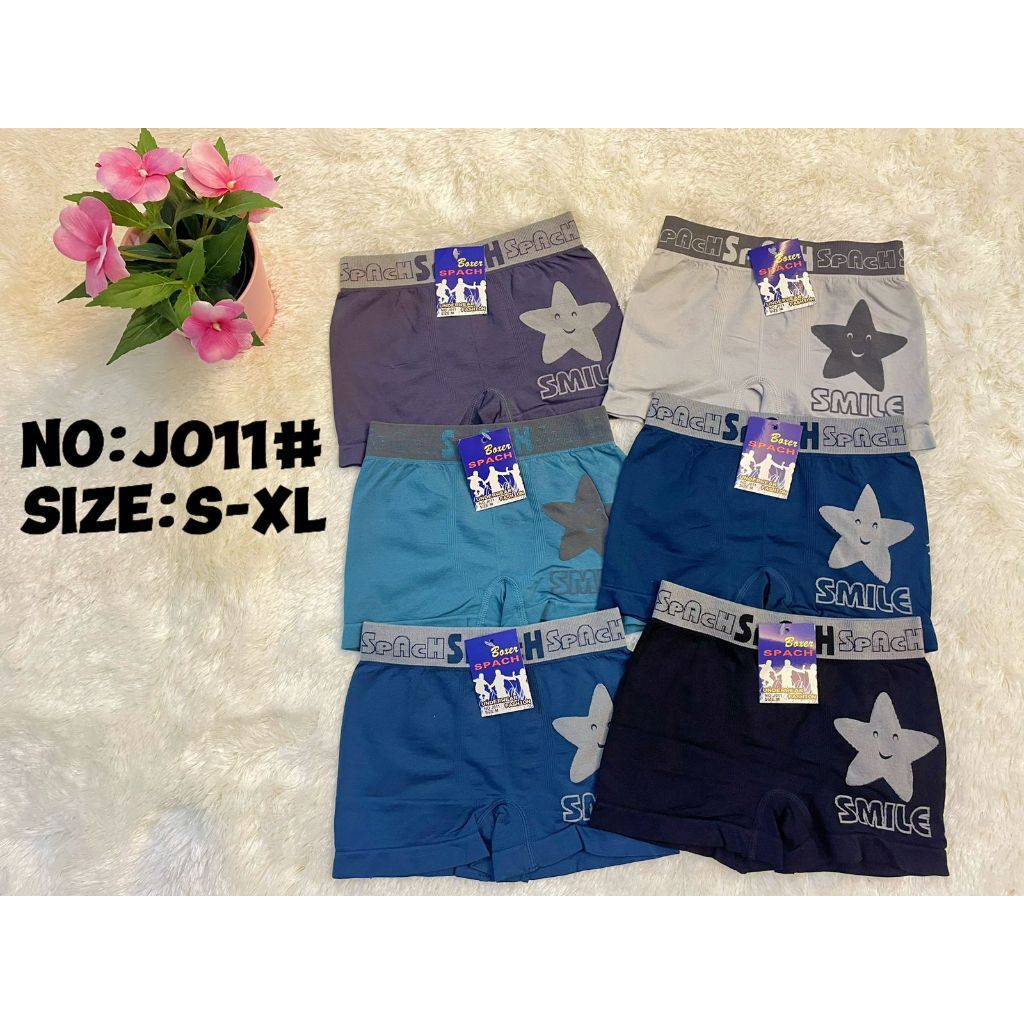 TERMURAHHH  [6 pcs - 12 pcs] Celana Dalam Boxer Anak Laki-Laki Spach Motif Sepak Bola Football/Volle