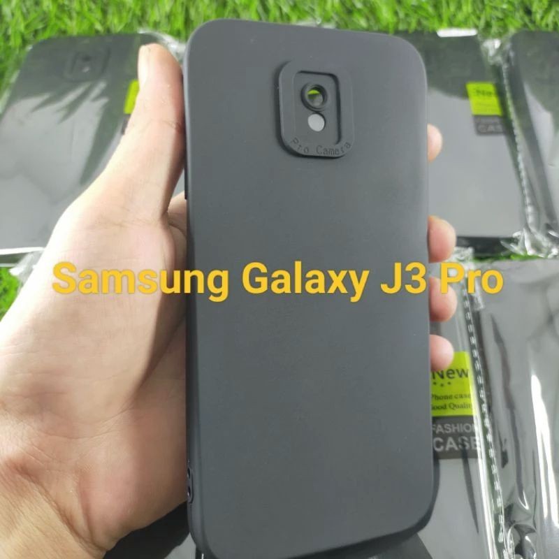 CASE SAMSUNG J3 PRO/J5 PRO/J7 PRO SLICON PRO CAMERA FULL BLACK