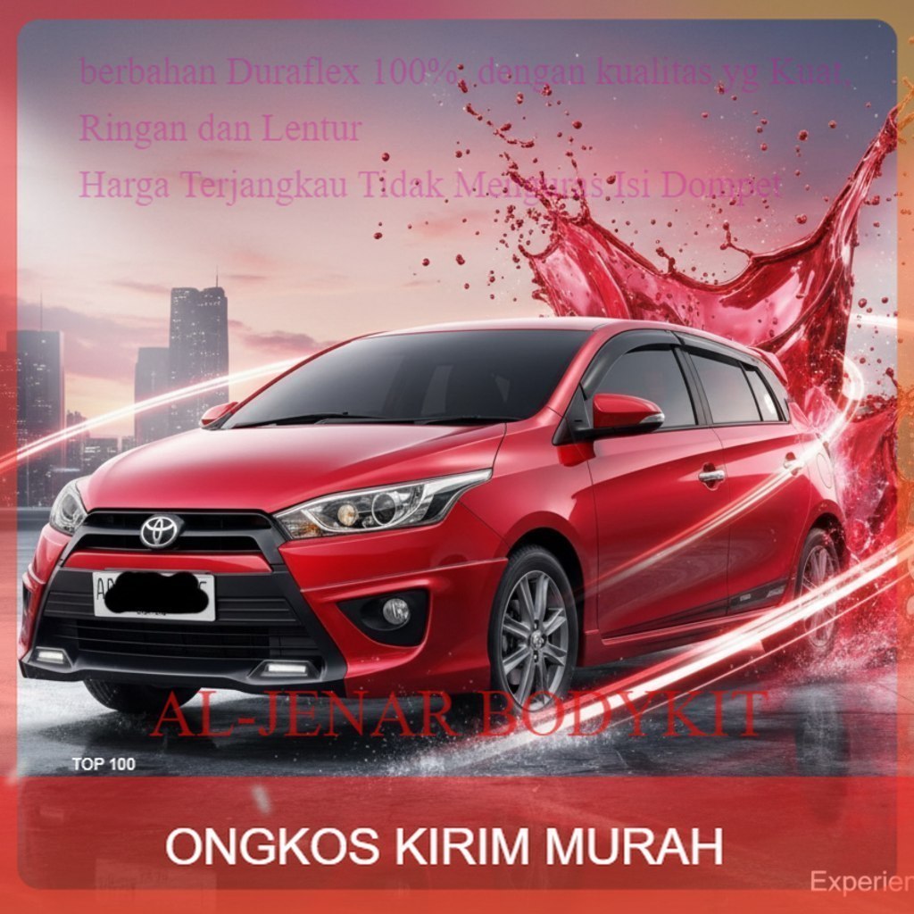 [CICILAN 0%] BODYKIT YARIS 2014-2017 TRD BODY KIT YARIS LELE BEMPER / BUMPER YARIS
