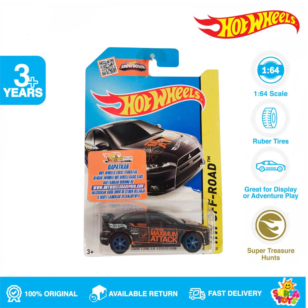 Hot Wheels Super Treasure Hunt 2008 Lancer Evolution HW Off Road THS