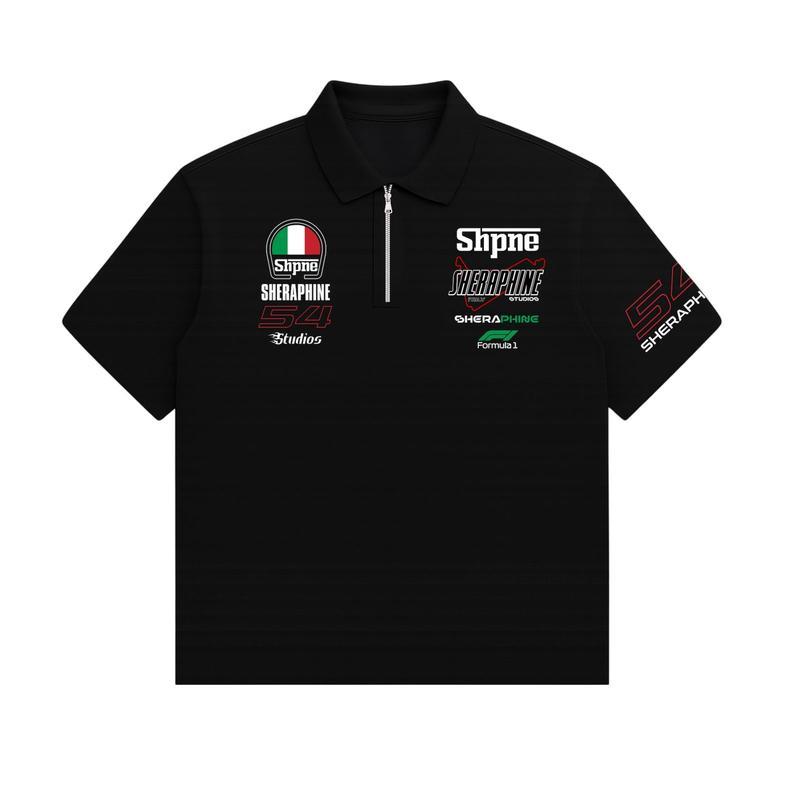 Polo Shirt Hitam Sheraphine Studios Italy Kaos Polo Terbaru By Fourseason