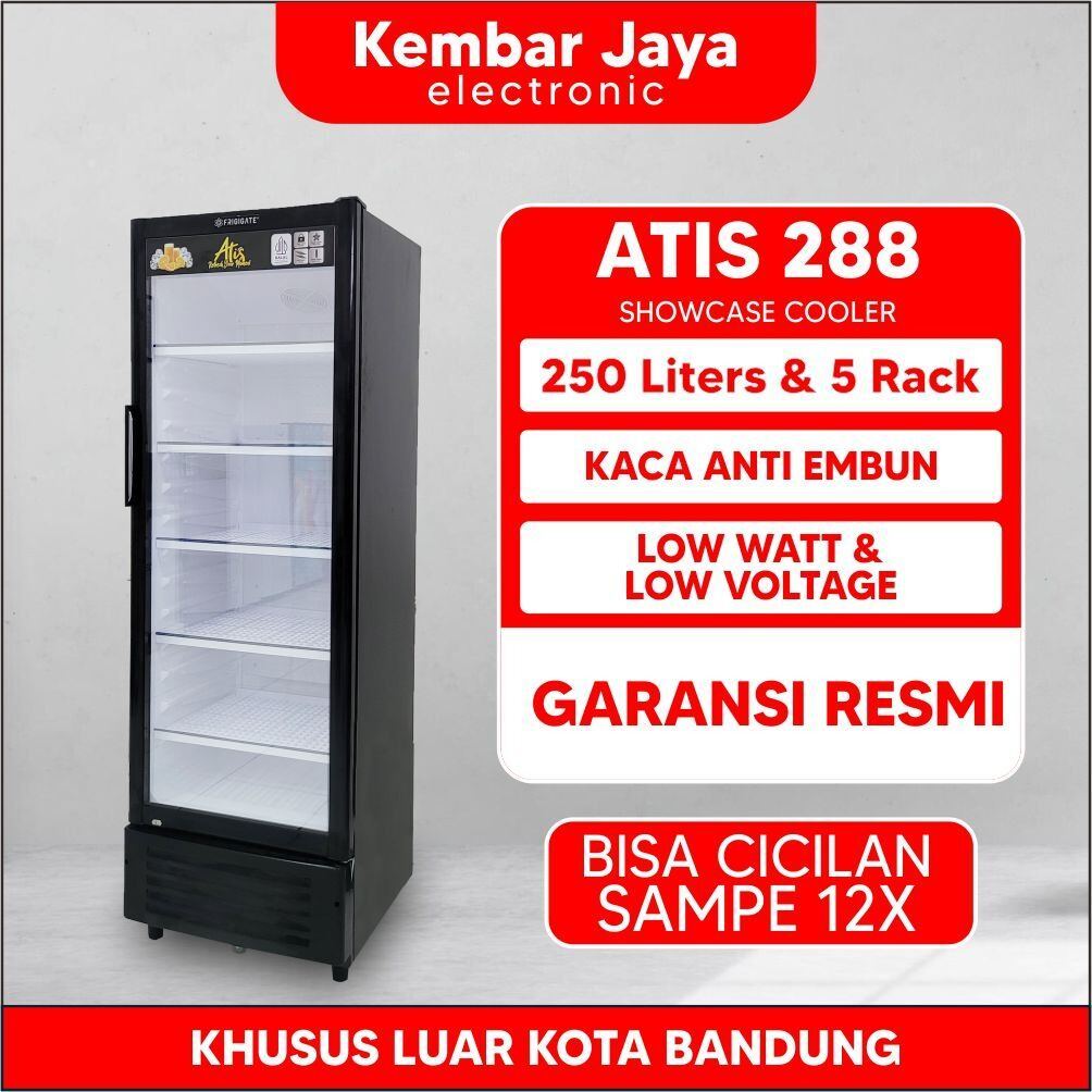 SHOWCASE FRIGIGATE KULKAS PENDINGIN TYPE SCA 250 LV 250liter khusus luar kota
