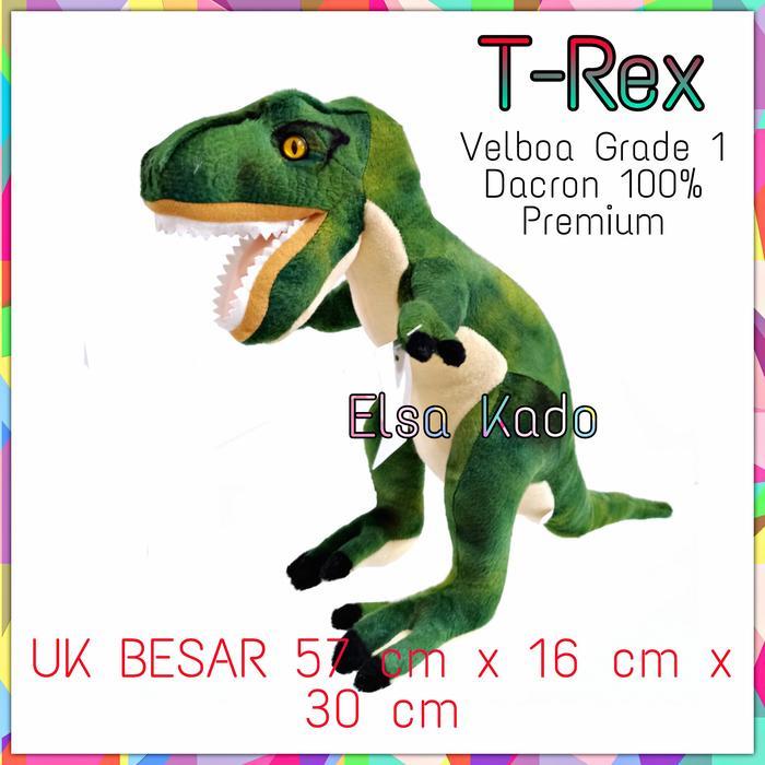 Terlaris Boneka Dinosaurus Besar Large Size Trex Triceratops Spinosaurus 3D