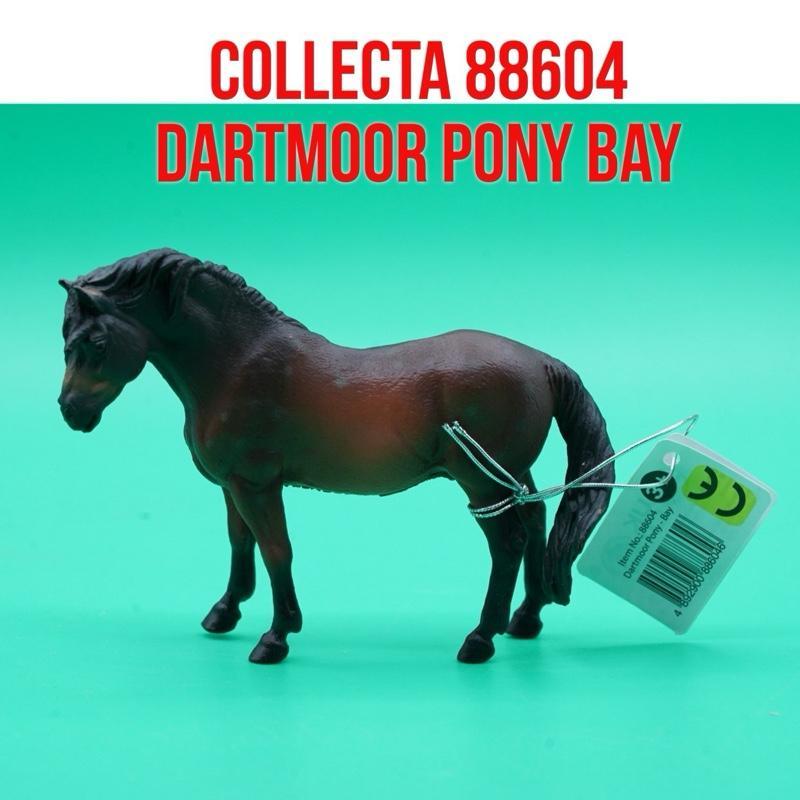 CollectA 88604 Dartmoor Pony Bay Horse Kuda Poni Dartmoor Equus Caballus | Mainan Binatang Miniature