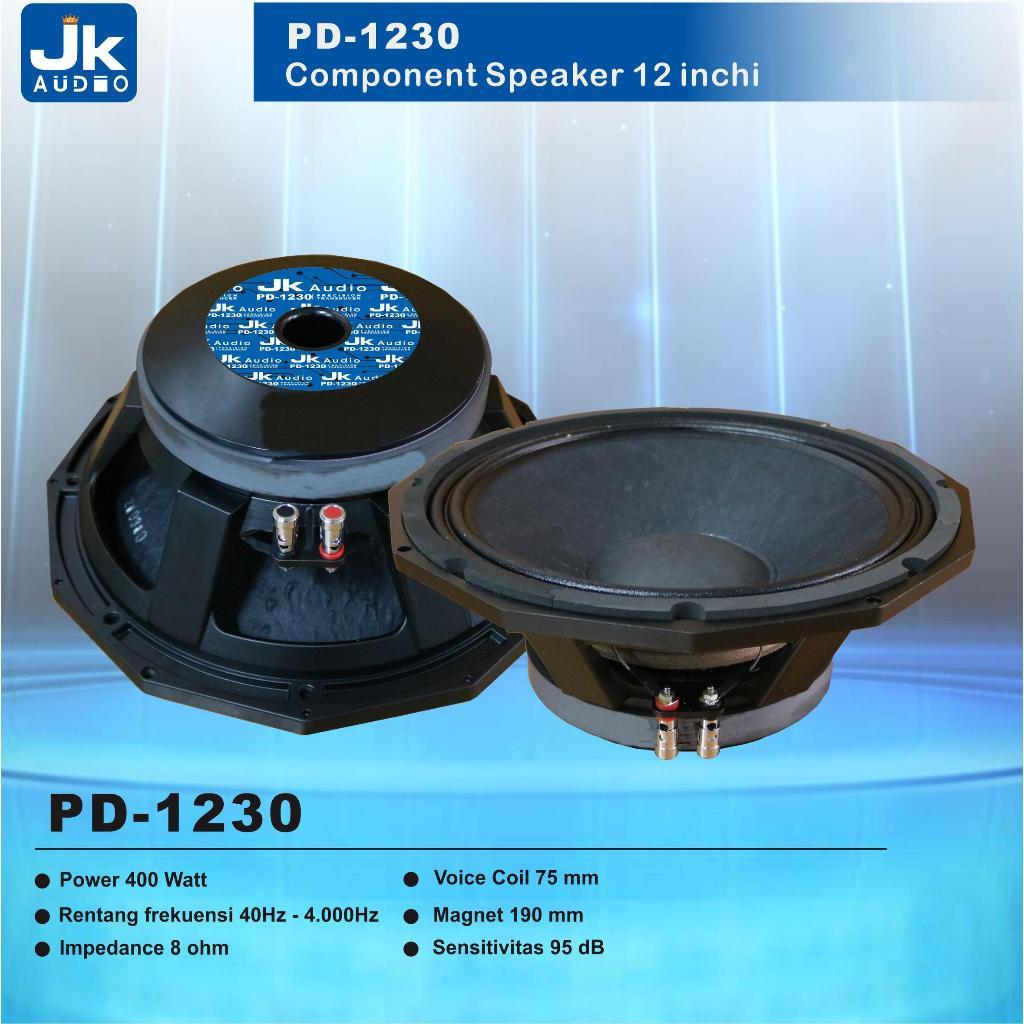 Speaker 12 inch Jk Audio PD-1230 speaker component PD 1230