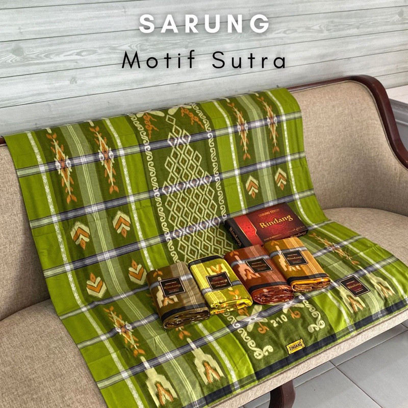 SARUNG PREMIUM MOTIF SUTRA RINDANG | BAHAN RAYON LEMBUT DAN ADEM | MOTIF ELEGAN SEPERTI DONGGALA BHS