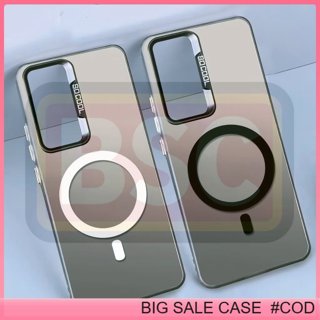 BIG  Case Imd Motif MagSafe For Vivo V21 V21E V23 V23E V25 V25E