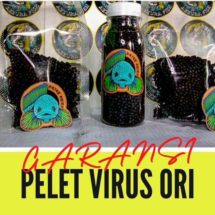 Pelet Virus 20 gram produk asli Fajar arief youtuber chana ikan channa