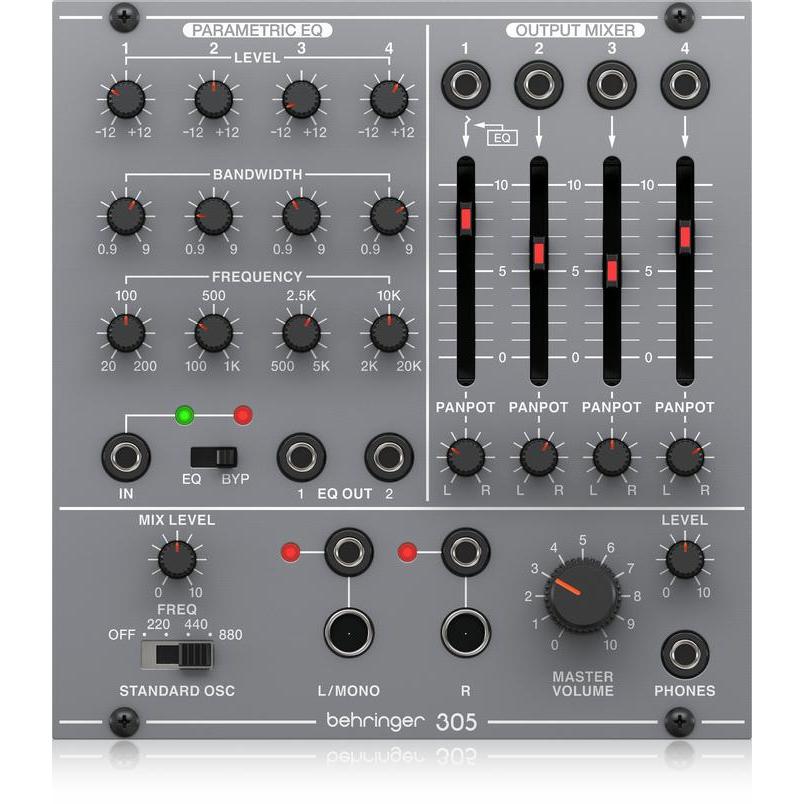 BEHRINGER 305 EQ/MIXER/OUTPUT BMJ