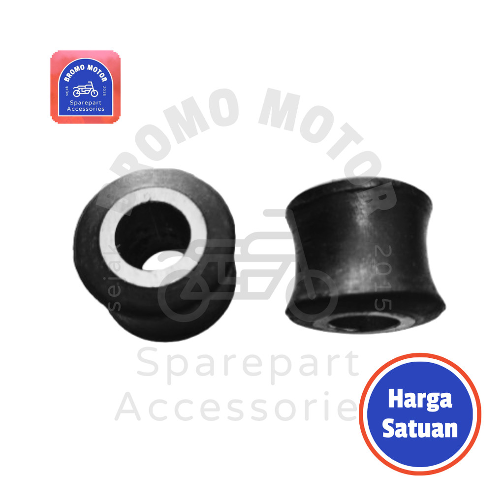 Karet Bosh Bushing Atas Shock Belakang Honda Astrea Grand Supra X Supra 100 Supra Fit Smash Shogun 1