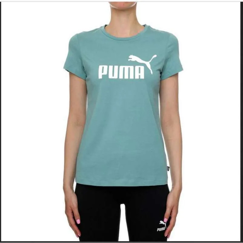 Kaos casual Wanita Ess Logo Tee (s) US Bold Blue 681713 49