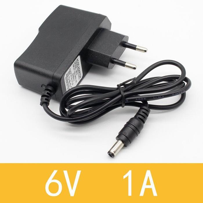 Step down Adaptor Adapter AC 220v to DC 6Volt 1Amper Power Supply