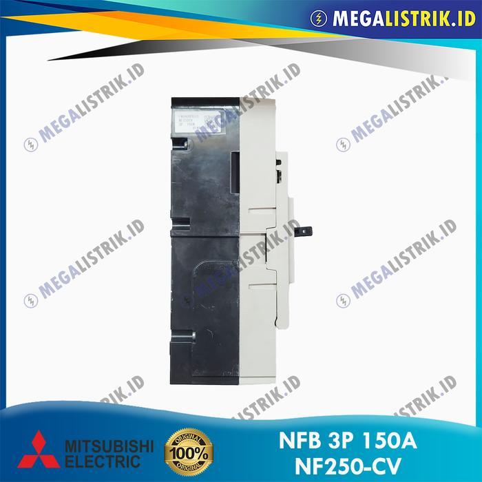 Mitsubishi NFB 3P 150A NF250-CV / MCCB / No Fuse Breaker NF250CV 150 Ampere