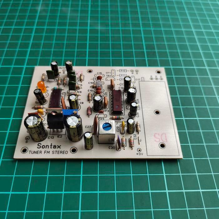 if ift tuner radio fm stereo vu signal meter kit pcb modul 10.7 mhz BEST