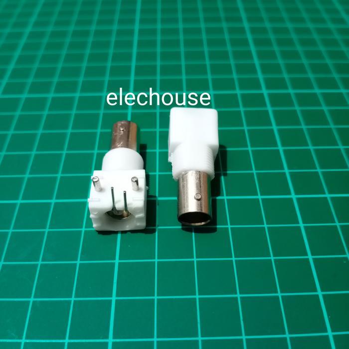 BNC female pcb konektor connector conector kotak box chasis chasing SCelectro