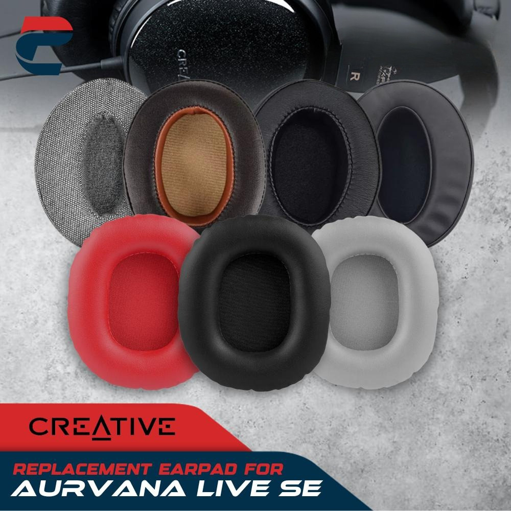 Earpad Earcup Earcushion Creative Aurvana Live SE Busa Foam Pad Bantalan