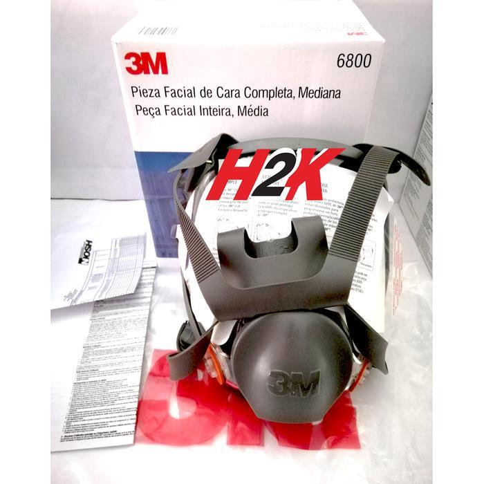 Masker 3M Full Face - Reusable Masker Respirator 6800 / 6900 - 6800-M