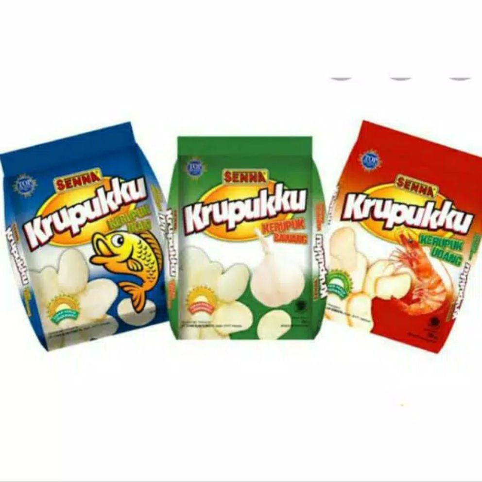 Senna Krupuk Mentah Udang Senna Kerupuk Ikan Senna Krupuk