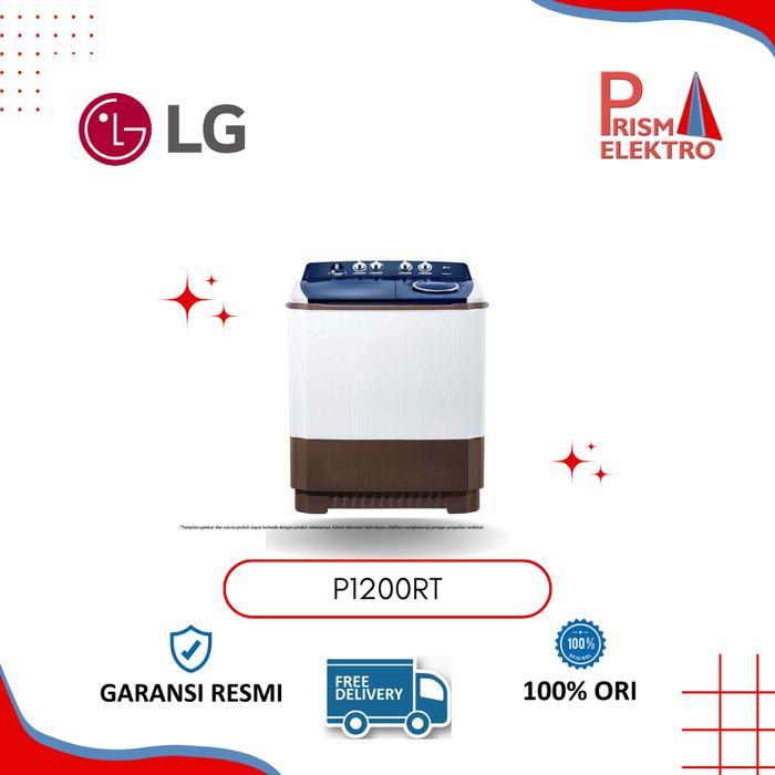 LG P1200 MESIN CUCI 2 TABUNG 12KG LOW WATT