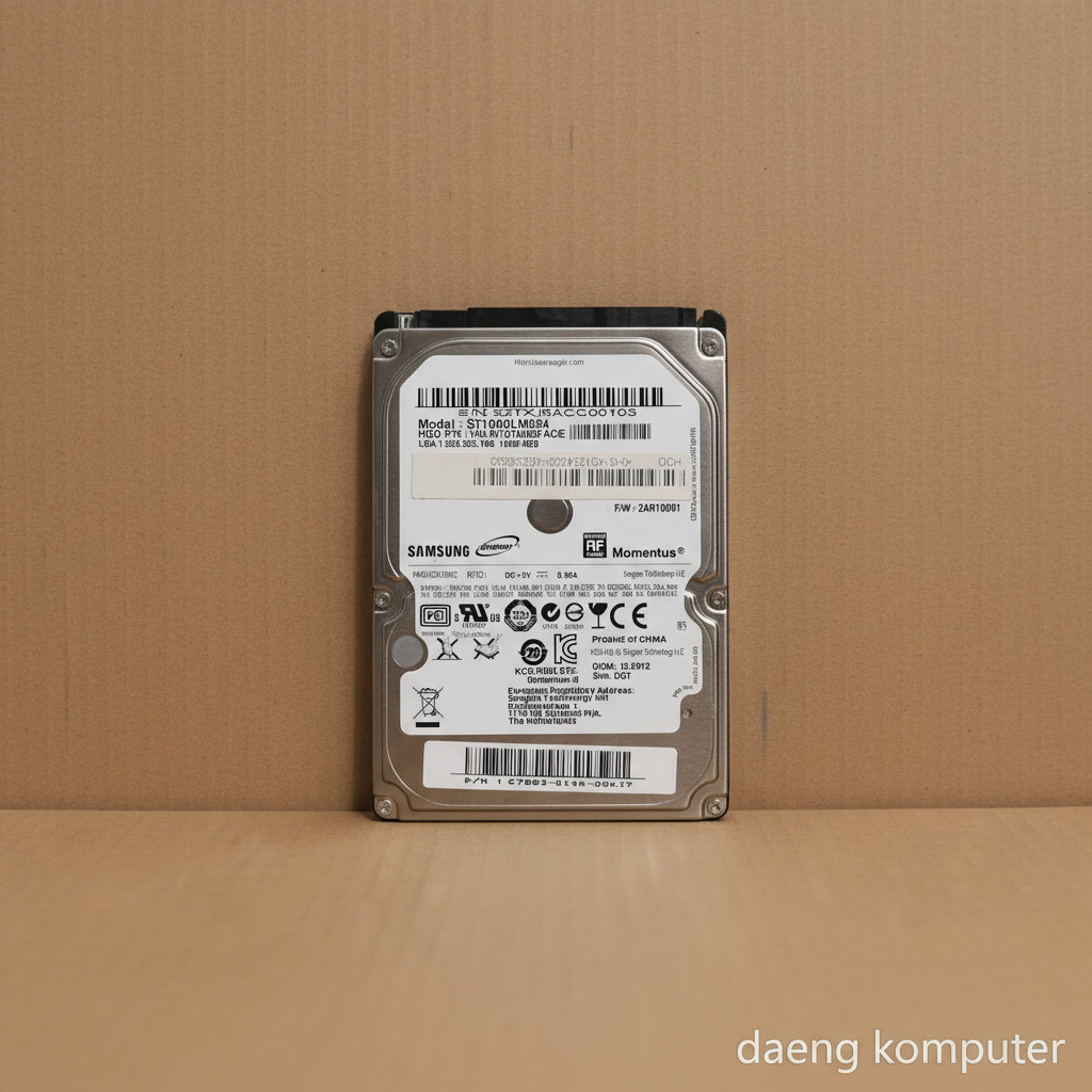 Hardisk Laptop 1TB, HDD Laptop 1TB, Samsung Momentus 1TB, Hardisk Internal Laptop, HDD 2.5 Inch 1TB,