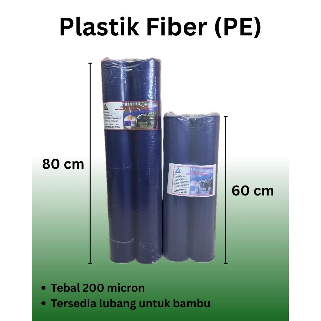 PLASTIK FIBER ANTI TIKUS PANJANG -/+ 50M PLASTIK FIBER KWALITAS SUPER-PREMIUM-PAGAR SAWAH-KEBUN ANTI