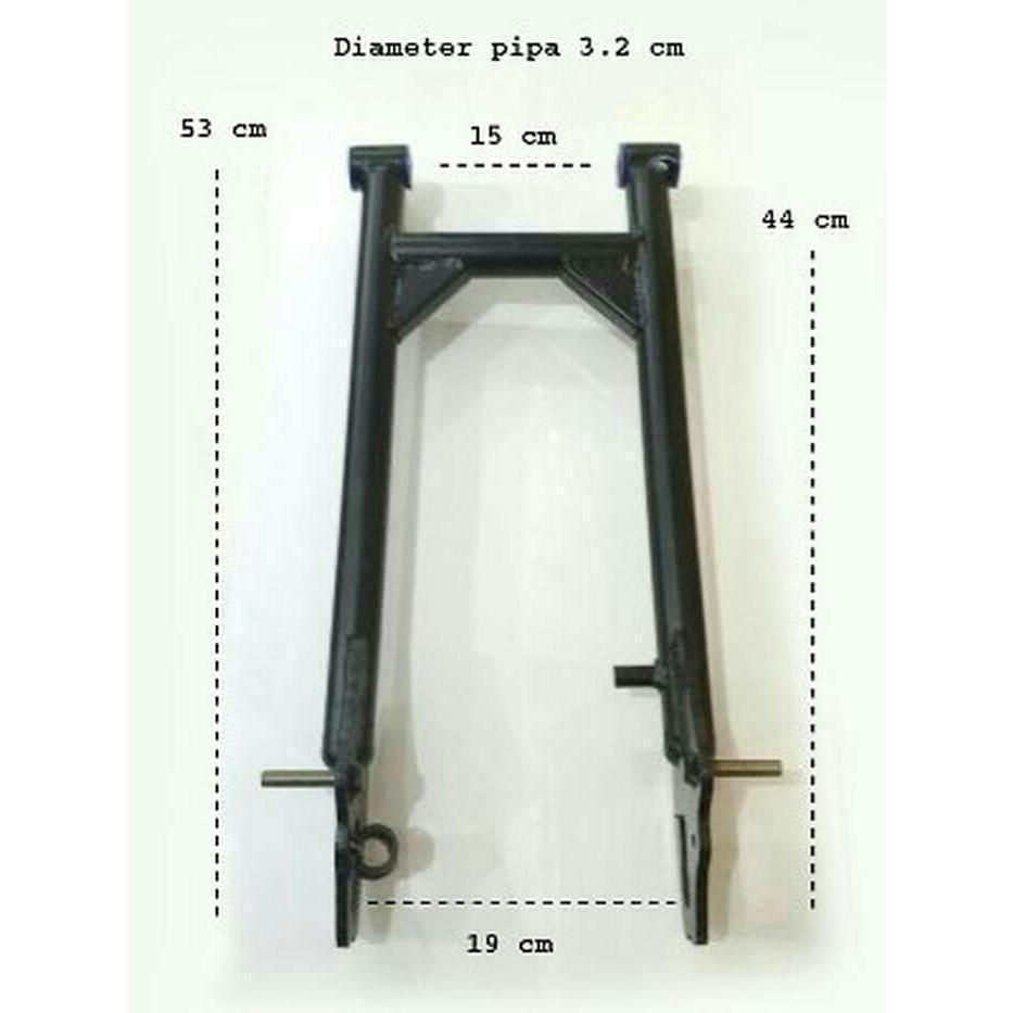 [GM] swing arm pnp tiger gl dan mega pro. MOTOR CUSTOM