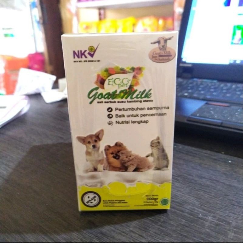 Susu Ecopet Goat Milk 1 Box Susu Kucing Anjing susu kambing etawa dk