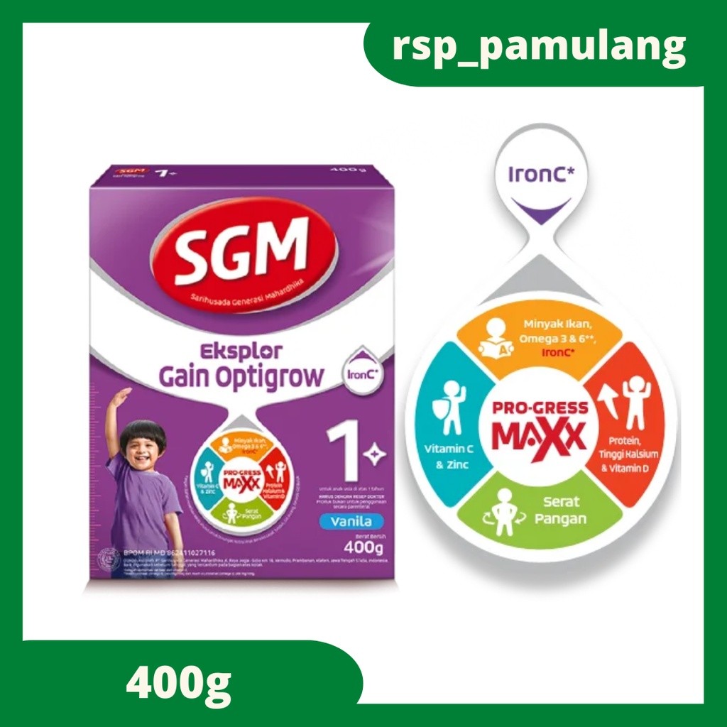 SGM Gain Optigrow 1+ 400g