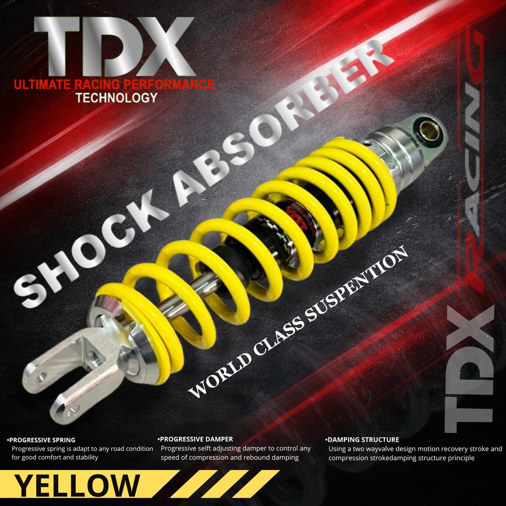 SHOCKBREAKER Z SERIES 10MM 330MM SHOCK BELAKANG MATIC UKURAN 310MM 330MM WARNA BERVARIASI